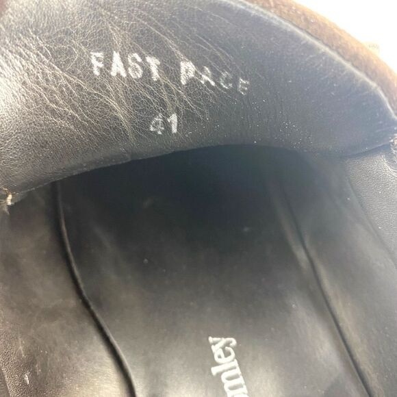 RUSSELL AND Bromley London Mens Brown & Black Fast Pace Lace Up Sneakers EU 41 - Picture 14 of 14